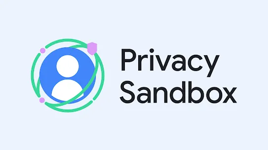 Abstract image of a digital identity surrounded by web technologies that protect online privacy.